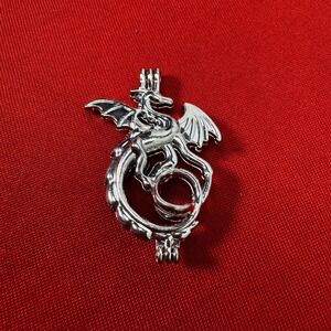 Silver Tone Dragon Essential Oil Diffuser